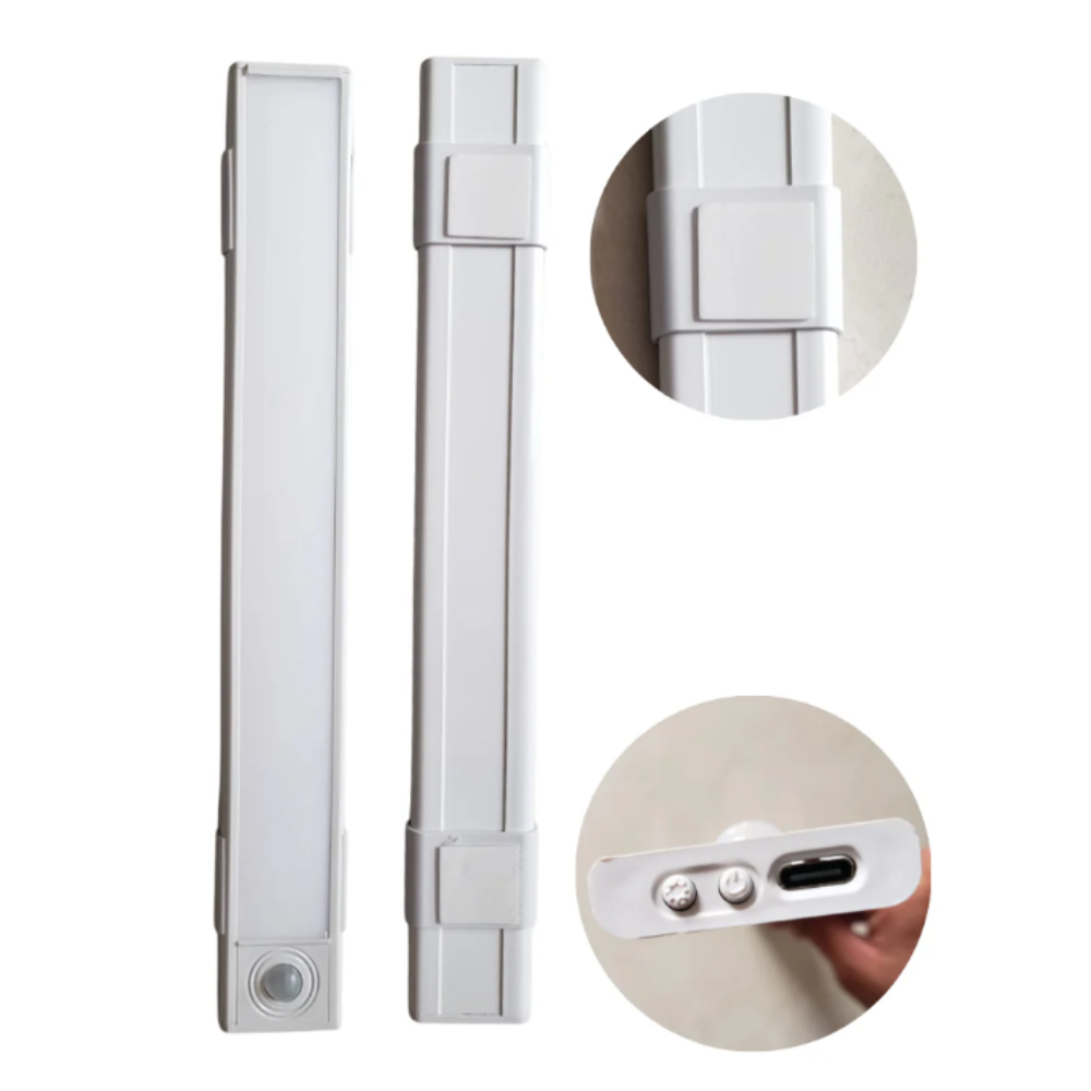 LumiSmart  Luz LED Recargable con Sensor de movimiento ( PACK X 4 LUCES)