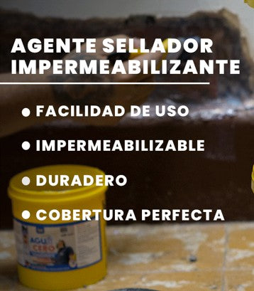 IMPERMEABILIZANTE AGUACERO 500ML + 250 ML