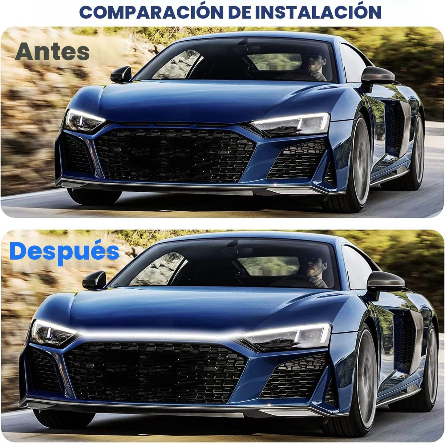 Cinta Led 4Mts ( Para tu carro - camioneta - Furgon ) Resistente al agua