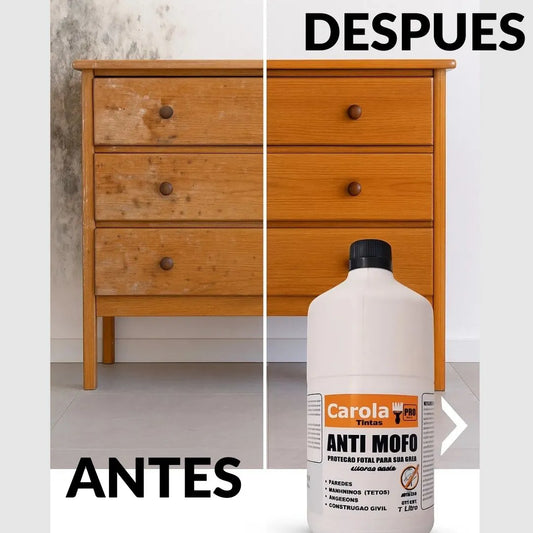 ANTI-MOHO CAROLA PRO 1 LT (ELIMINA HONGOS , ANTITERNMITAS)