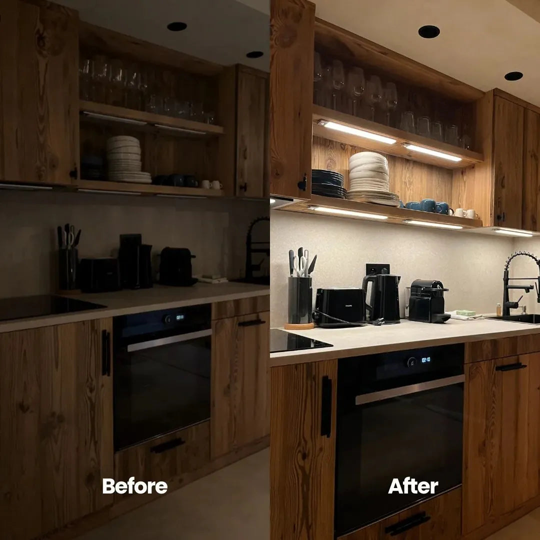 LumiSmart  Luz LED Recargable con Sensor de movimiento ( PACK X 4 LUCES)