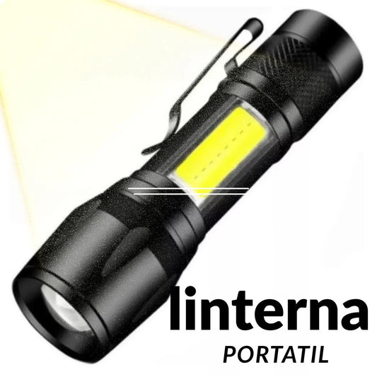 Linterna Alcance Pro (Para tu hogar , carro o finca ) 15000 lúmenes