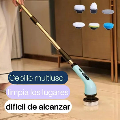 Combo Limpieza total  para tu hogar (Cepillo 9 en 1  y Rieles movibles para tus electrodomésticos )