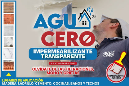 IMPERMEABILIZANTE AGUACERO 500ML + 250 ML