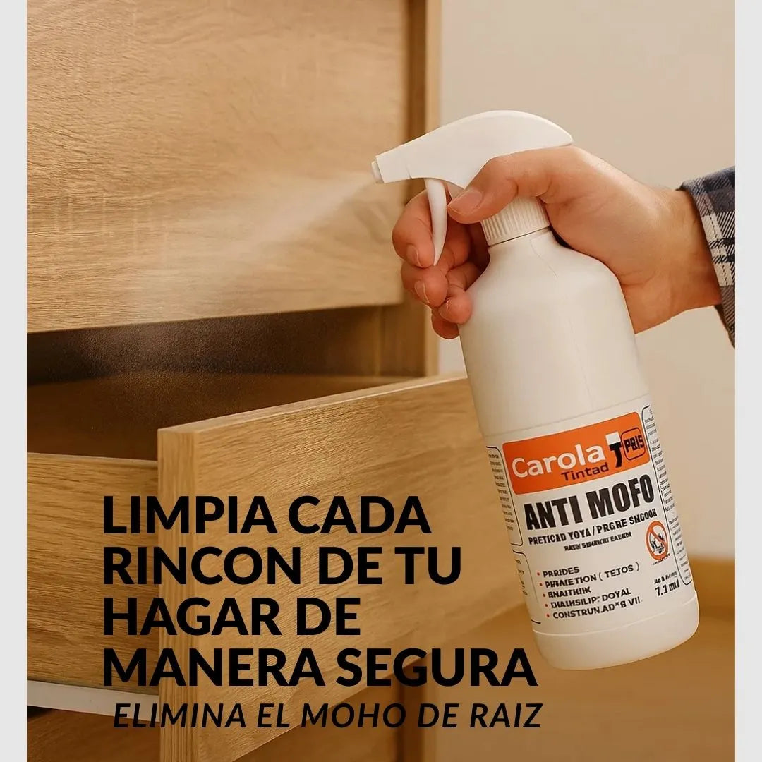 ANTI-MOHO CAROLA PRO 1 LT (ELIMINA HONGOS , ANTITERNMITAS)