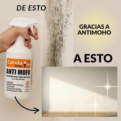 ANTI-MOHO CAROLA PRO 1 LT (ELIMINA HONGOS , ANTITERNMITAS)