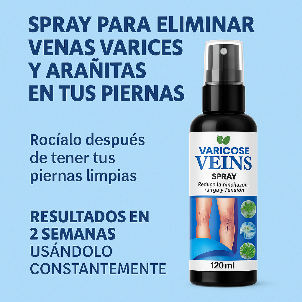 SPRAY VEINS VARICOSE (ADIOS VENAS VARICE) 120ML