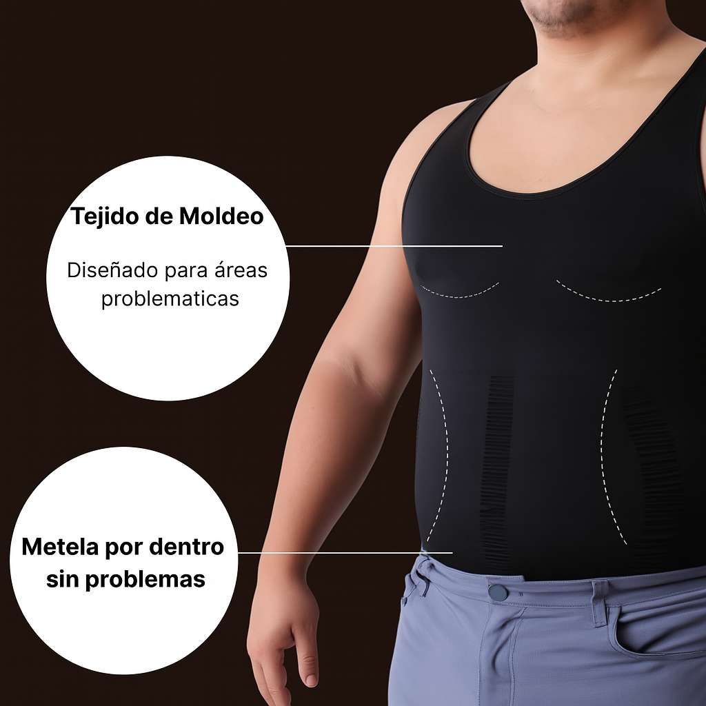 Camisilla de Compresión MenFox - Mejora tu cuerpo