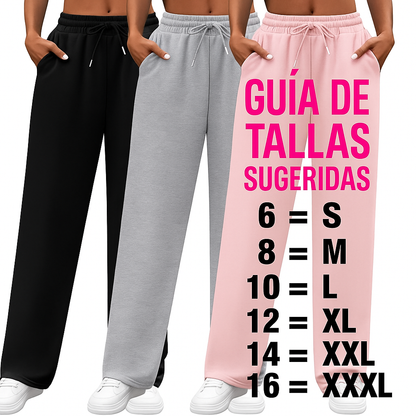 JOGGER BOTA RECTA MUJERES- PAGA 2 LLEVA 3 Y PAGA 3 LLEVA 4 -OFERTA