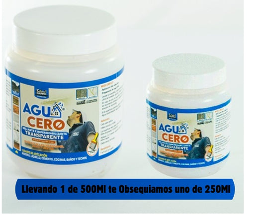 IMPERMEABILIZANTE AGUACERO 500ML + 250 ML