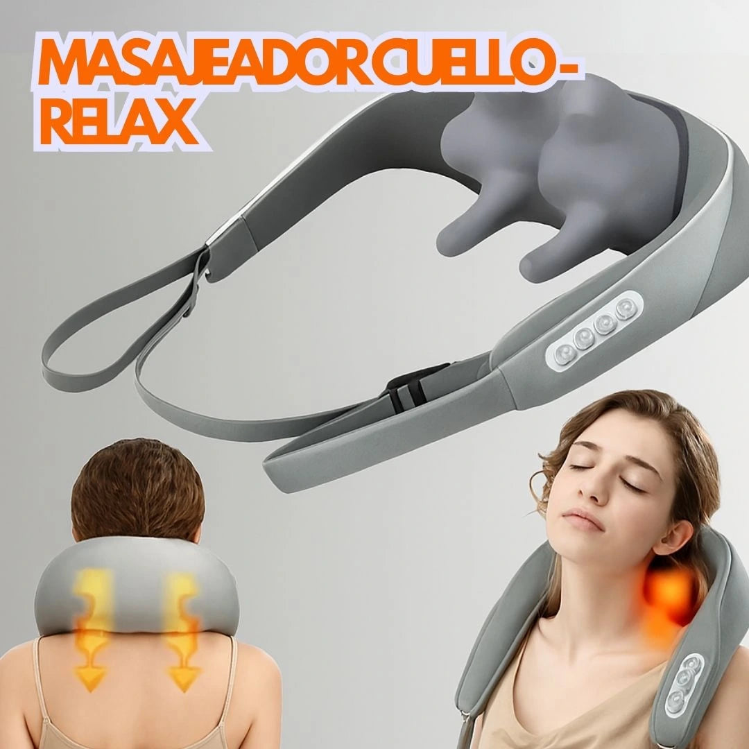 Cuello Free Relax (Msajeador anti estres) Cuello , espalda , rodillas , hombros