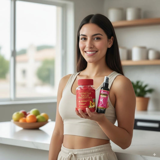 (GommyCleanse +REGALO Aceite SiluetOil) Limpia tu estomago, Colon y Reafirma tu abdomen