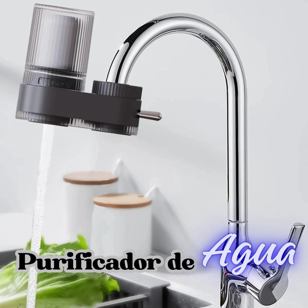 Purificador de agua (Agua Limpia y segura para su consumo)  + 2 filtros de repuestos